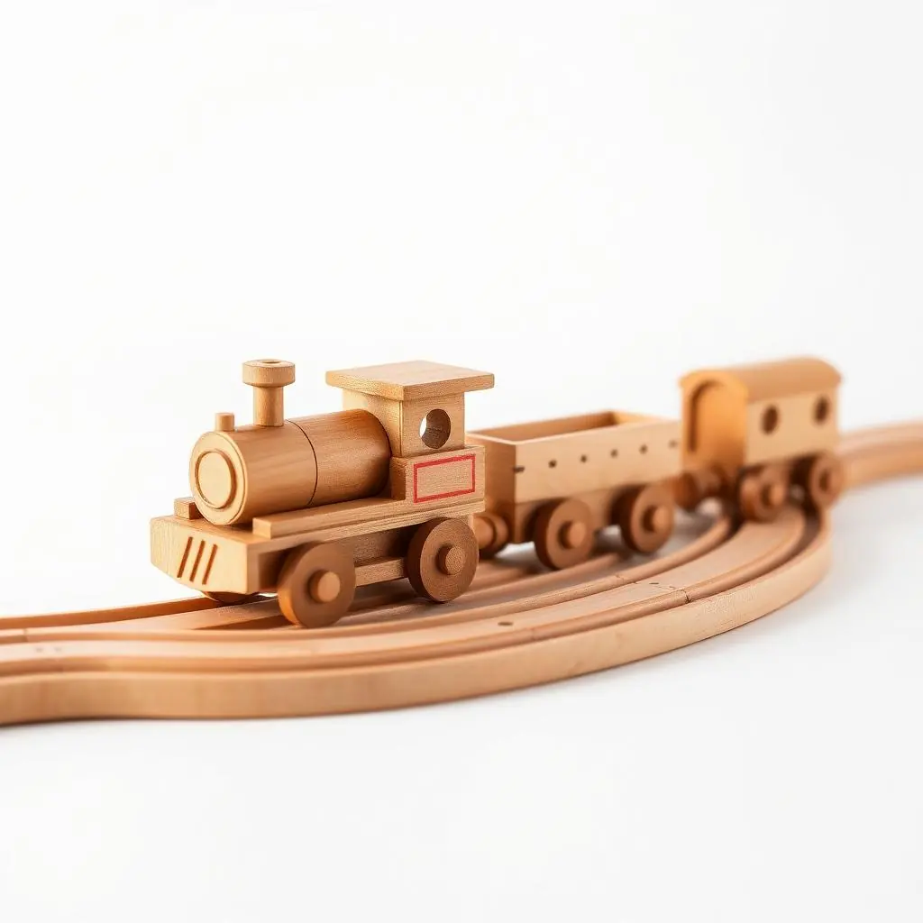 Wooden Mini Train Set