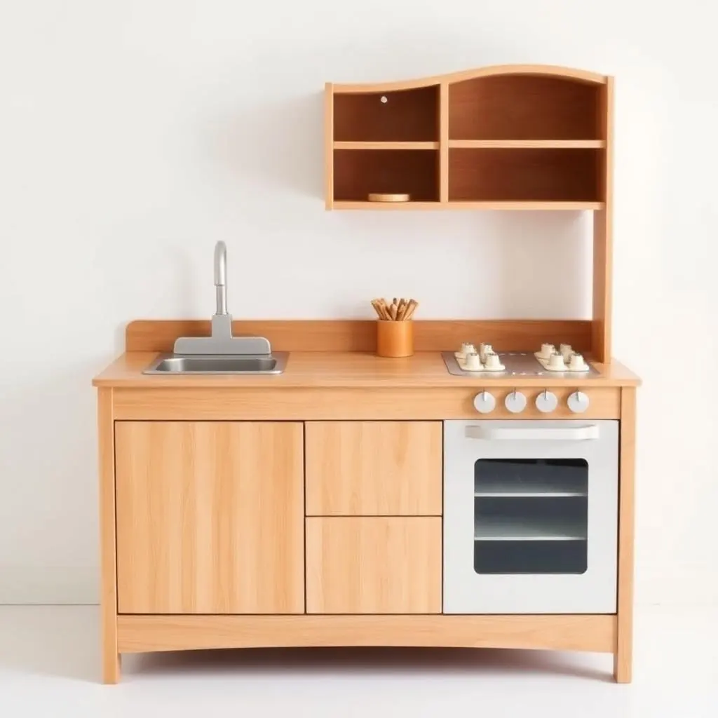 Wooden Play Kitchen