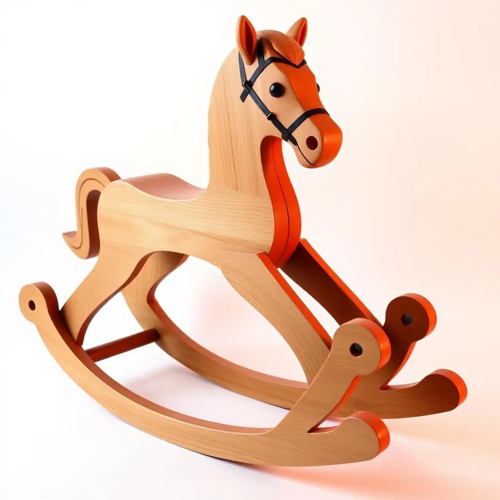 Premium Wooden Rocking Horse